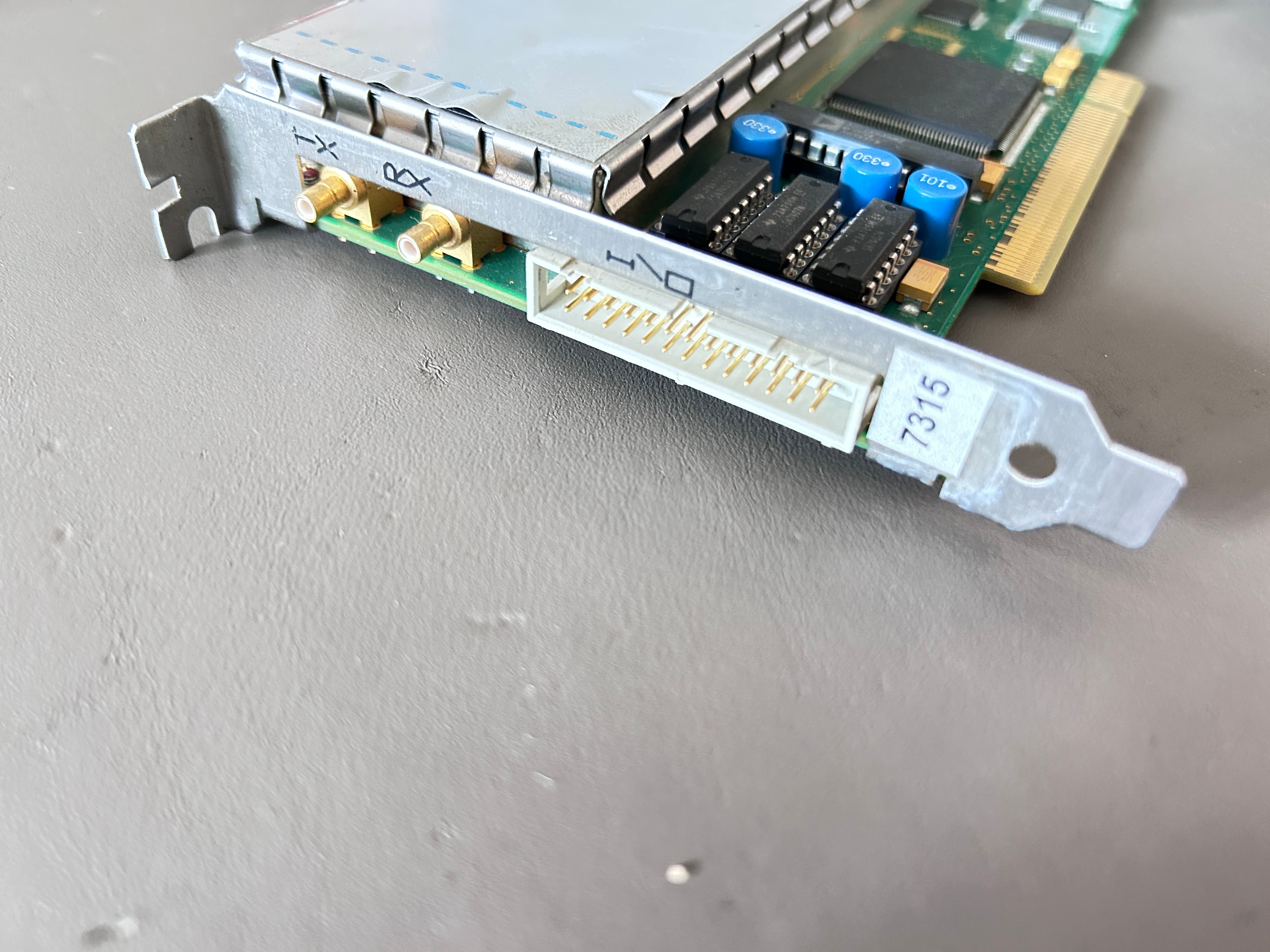 USPC 7100 LA PCI Card Output Ports (BNC)