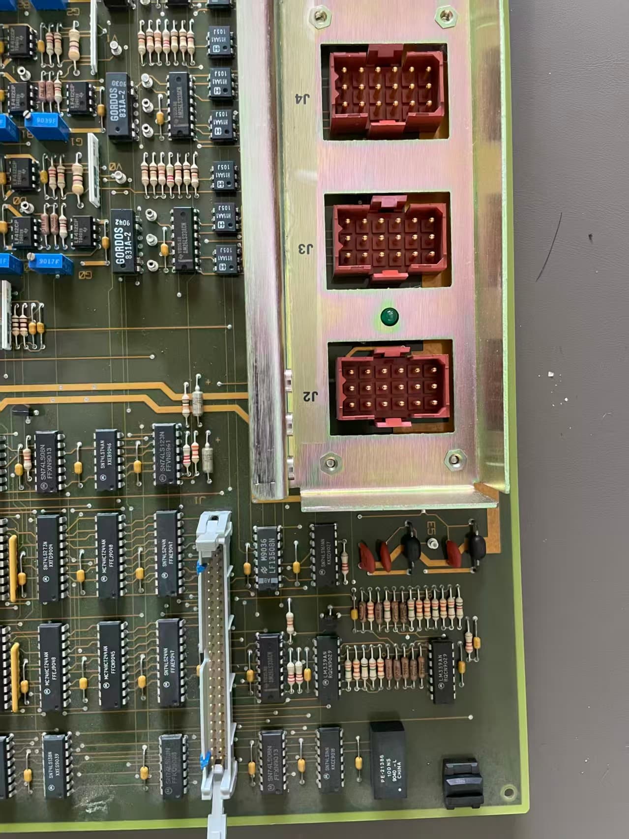 Cincinnati Milacron 3-533-046 connector J2 J3 J4 detail