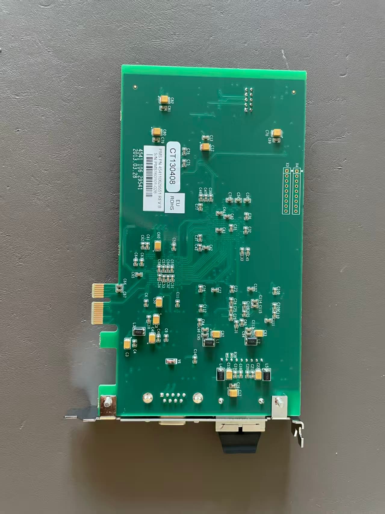Philips MX16 Board Rear Side with CT130408 Label