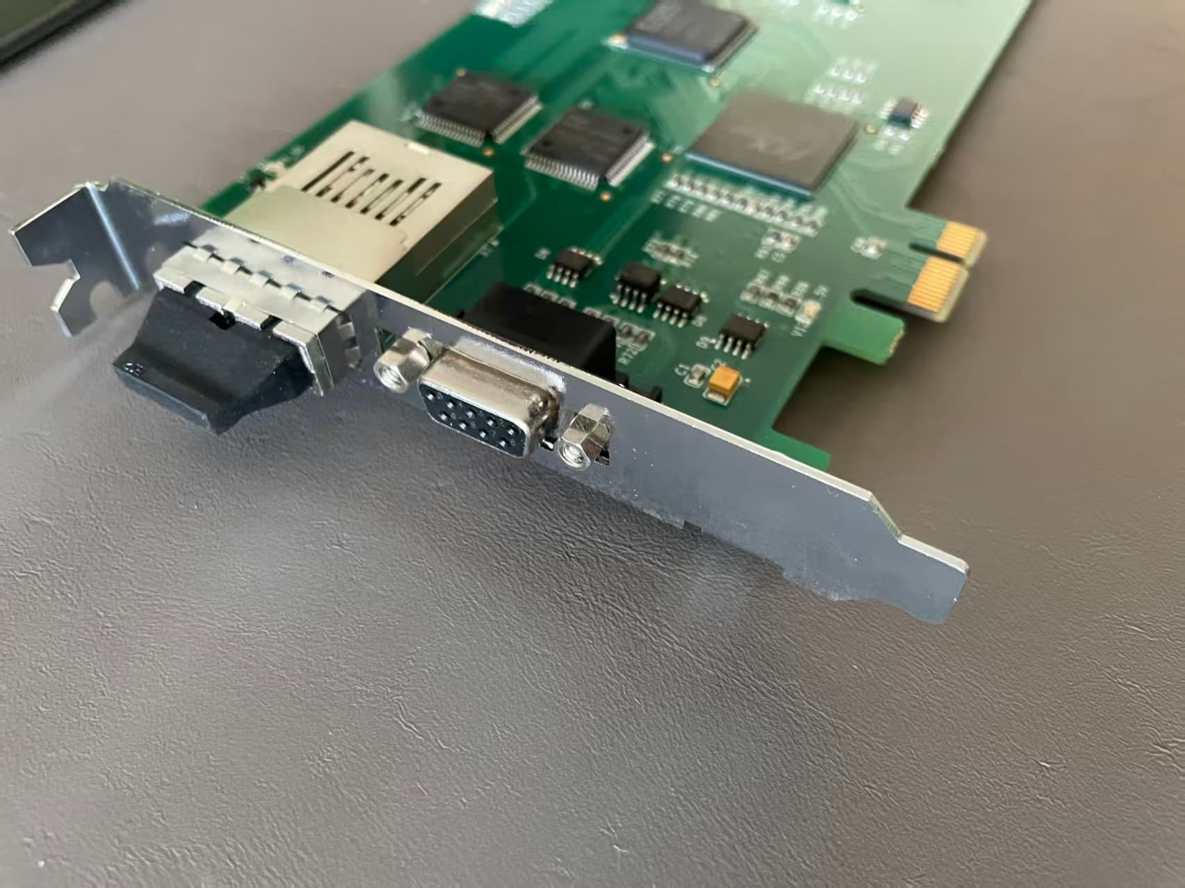 Philips MX16 CT Board DB9 and RJ45 Ports