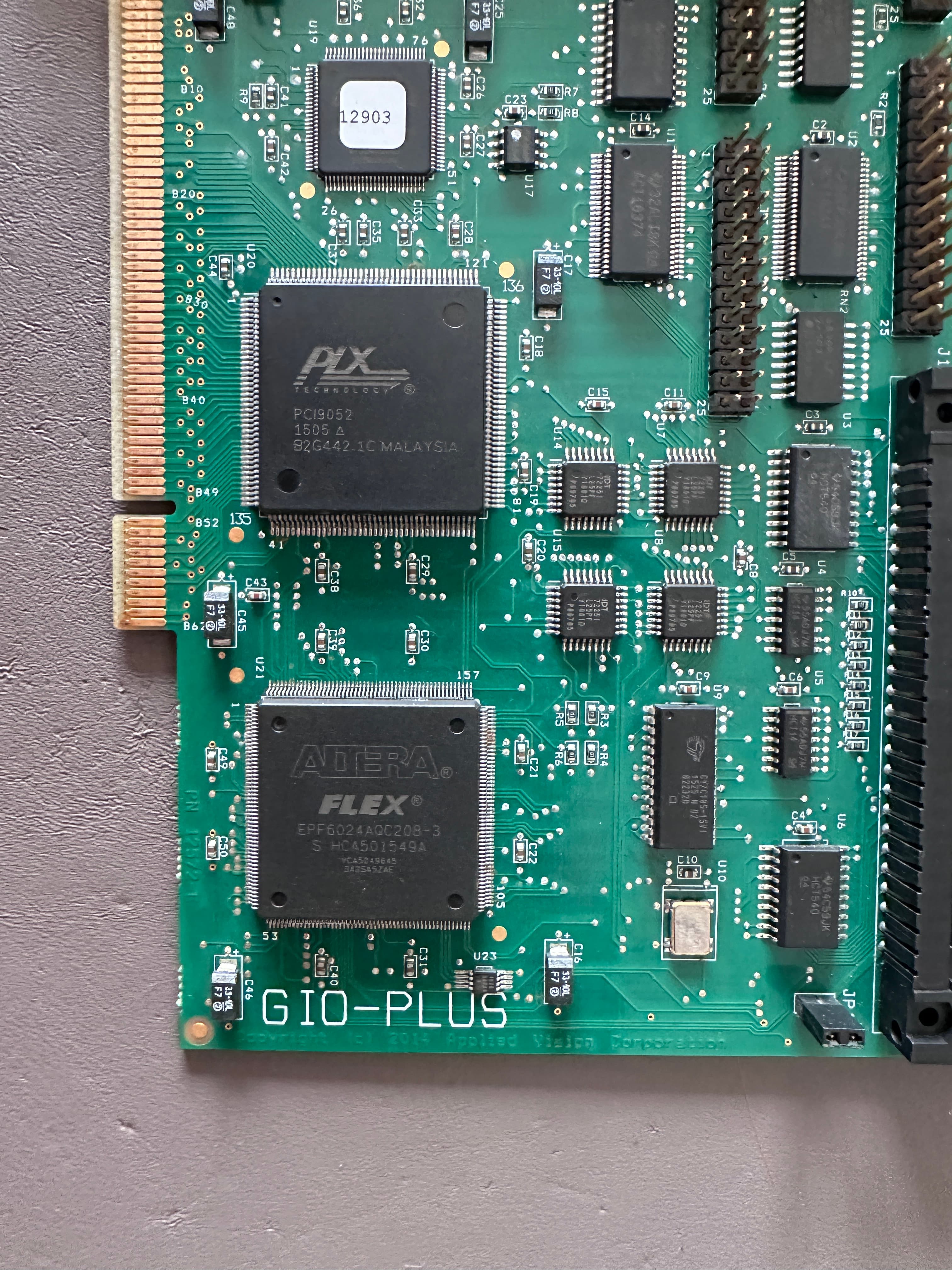 Applied Vision 12905 PCI Card with PLX and Altera FLEX Chips