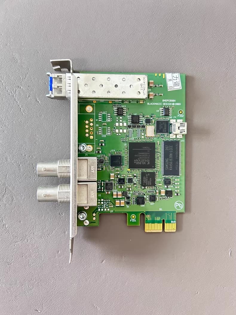 Blackmagic UltraScope BMDPCB90A PCIe Card Broadcast Video Waveform Monitor
