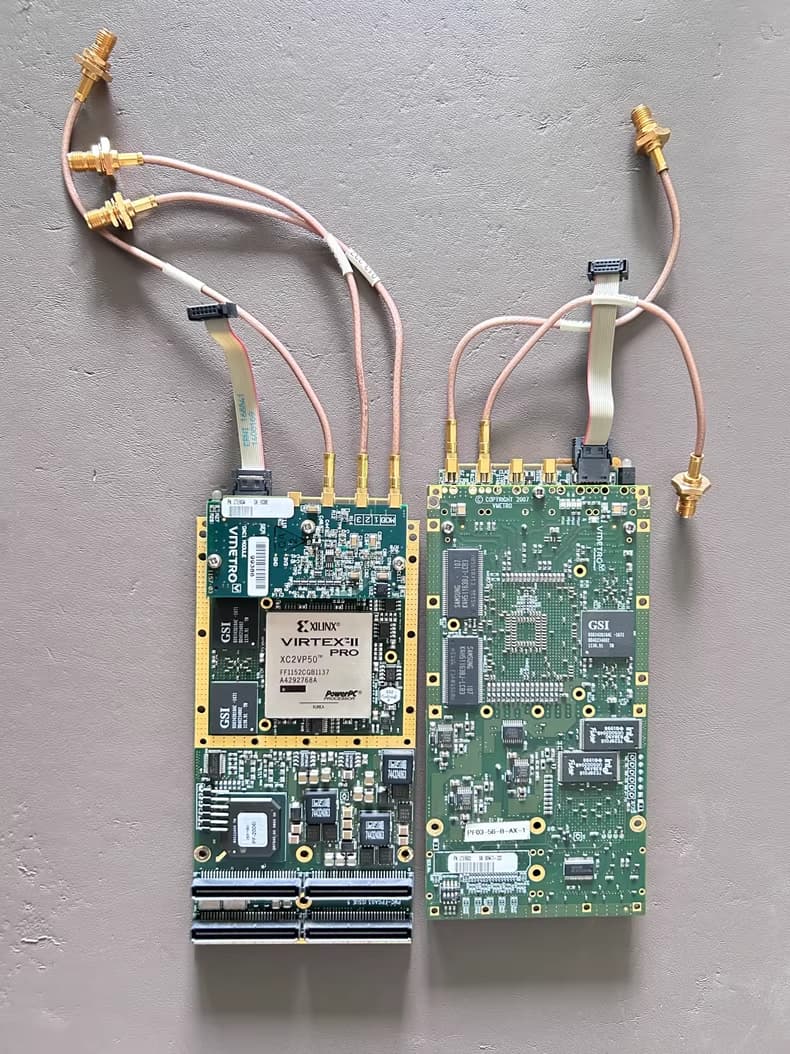 VMETRO PMC-FPGA03 Curtiss-Wright FPGA Processing Engine with ADC DAC Modules