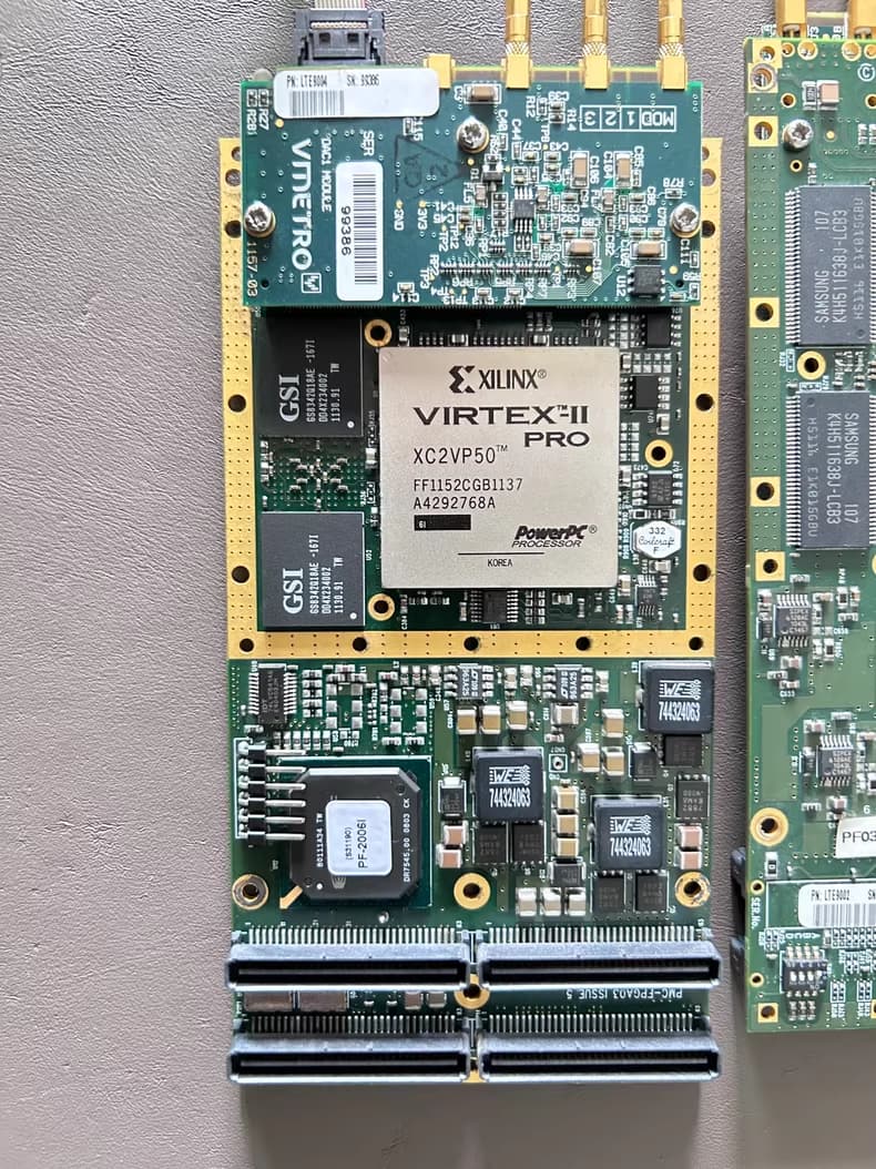 PMC-FPGA03 Board with Xilinx Virtex-II Pro FPGA chip