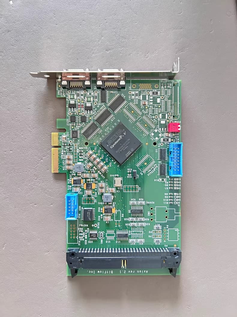 BitFlow AXION 1XE AXN-PC2-CL-1xE PCIe Camera Link Frame Grabber Image Acquisition Card Front View