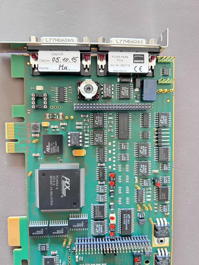 Jenoptik Roughness Profilometer Pcms F&R6 Connectors