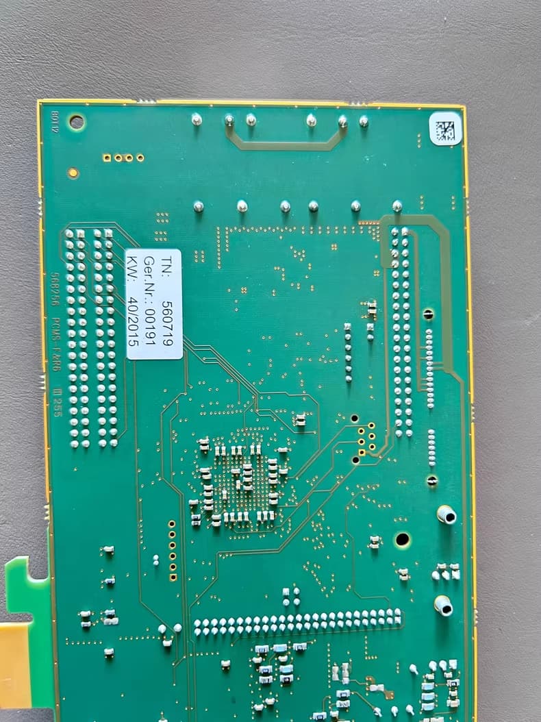 Jenoptik PCIe Card 560719 Part Number Label Close-up