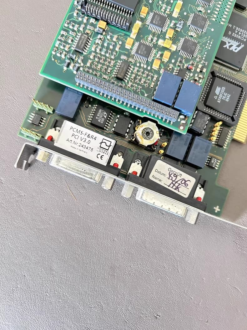 PCMS F&R4 V3.0 Card Art.Nr. 243475 Connector Panel