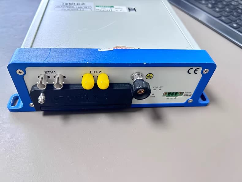 PDSCOPE PD Unit ETH1 ETH2 Ethernet Ports and Ground Terminal