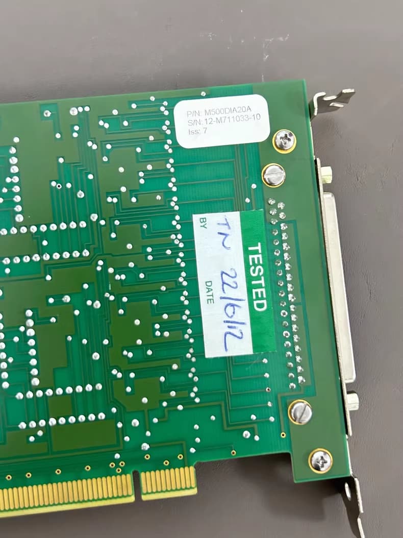 M500DIA20A Part Number and Serial Number on Back