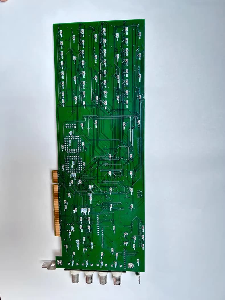 Back view of ISS 29280 data acquisition and control board