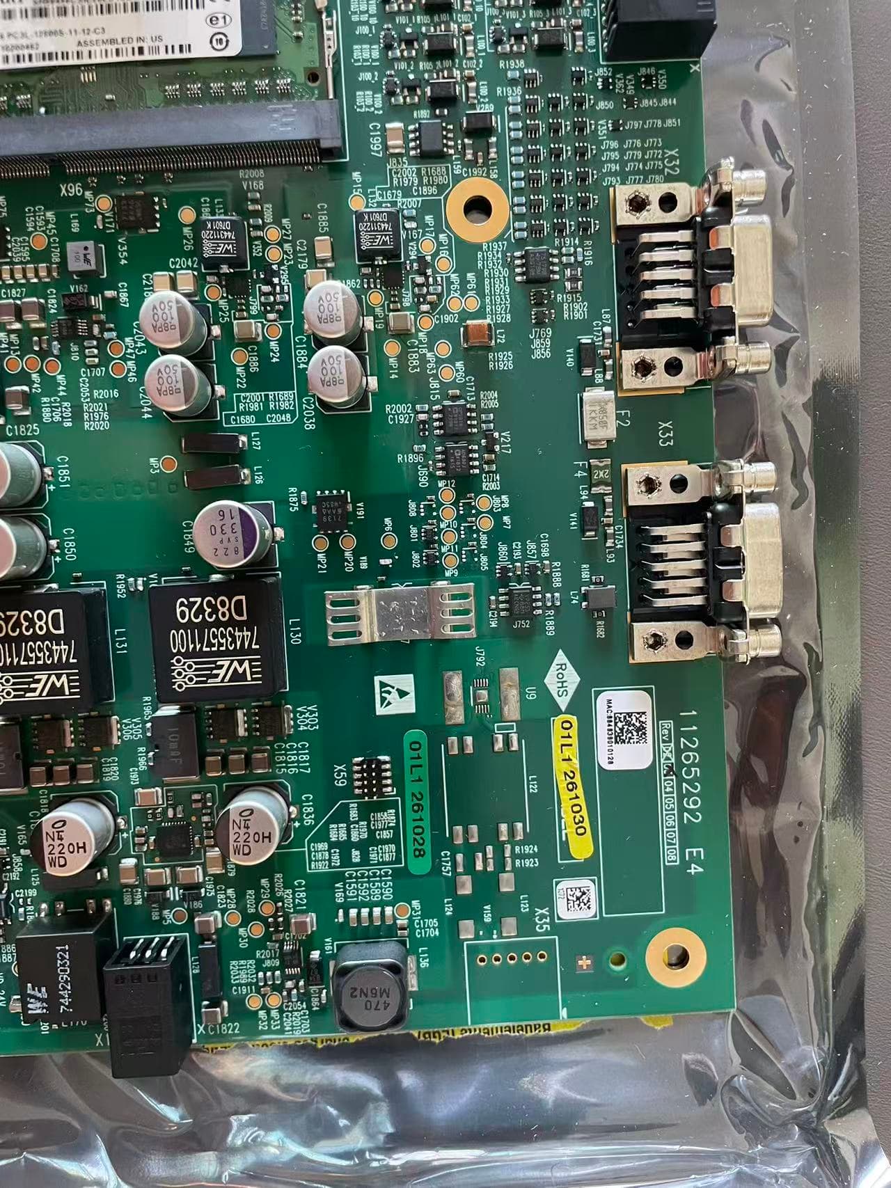 Siemens 11265292 DB9 Connector and Part Number Detail