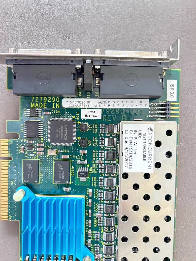 Concurrent 7279290 FPGA and component detail view