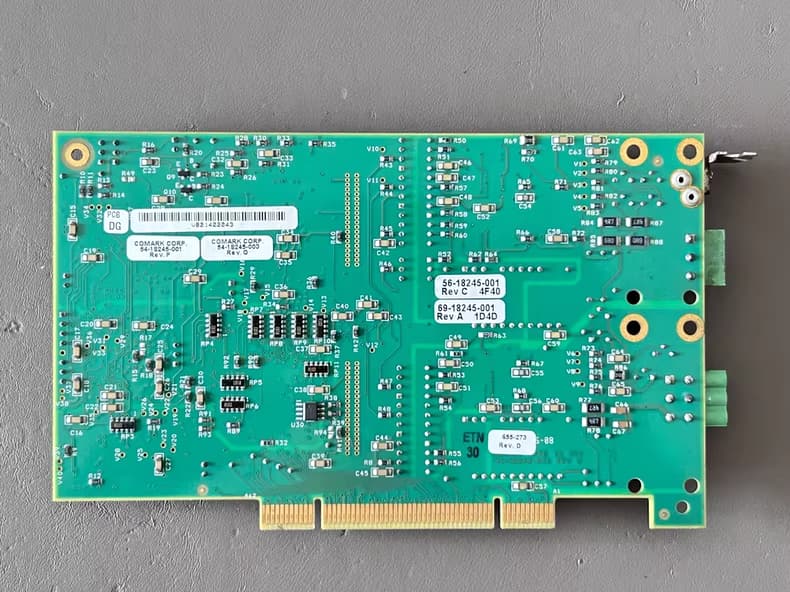 Comark 54-18245-003 Simplex Data Interface Board Elevated Angle View