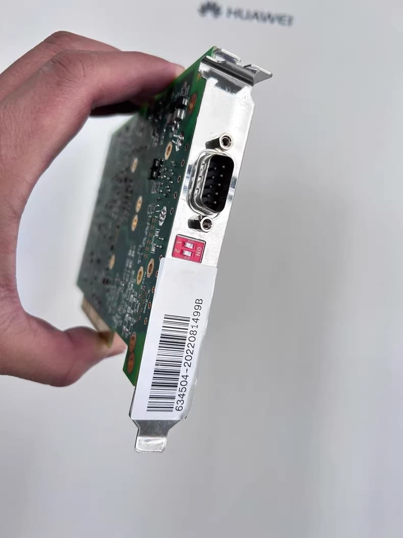 Softing CAN-AC1-PCI DB9 connector and barcode