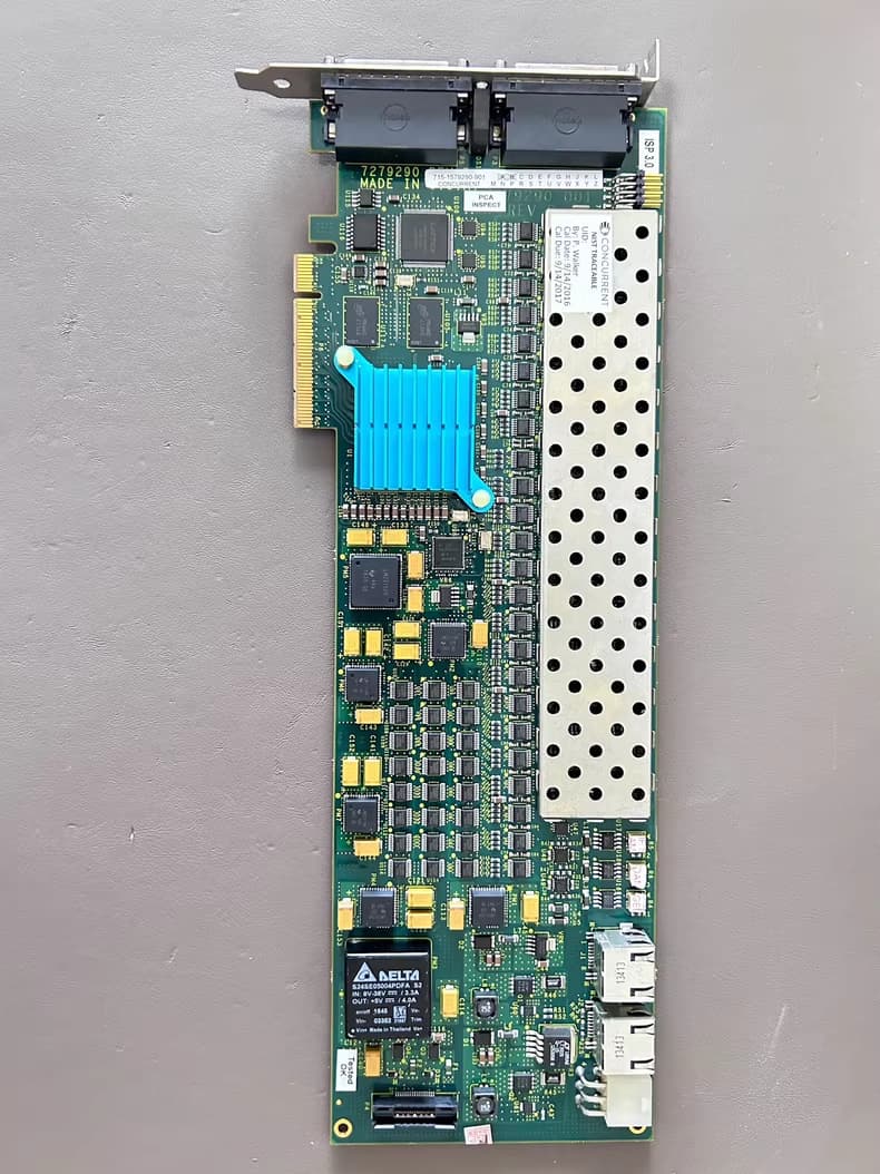 Concurrent Real-Time Multi-Function I/O Card (P/N: 7279290)