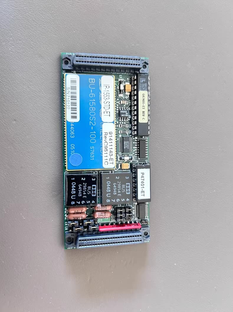 SBS IP-1553 IndustryPack Module with Complete Dual-Redundant MIL-STD-1553B Bus Terminal